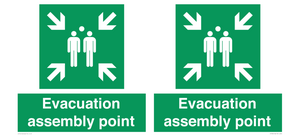 Evacuation assembly point
